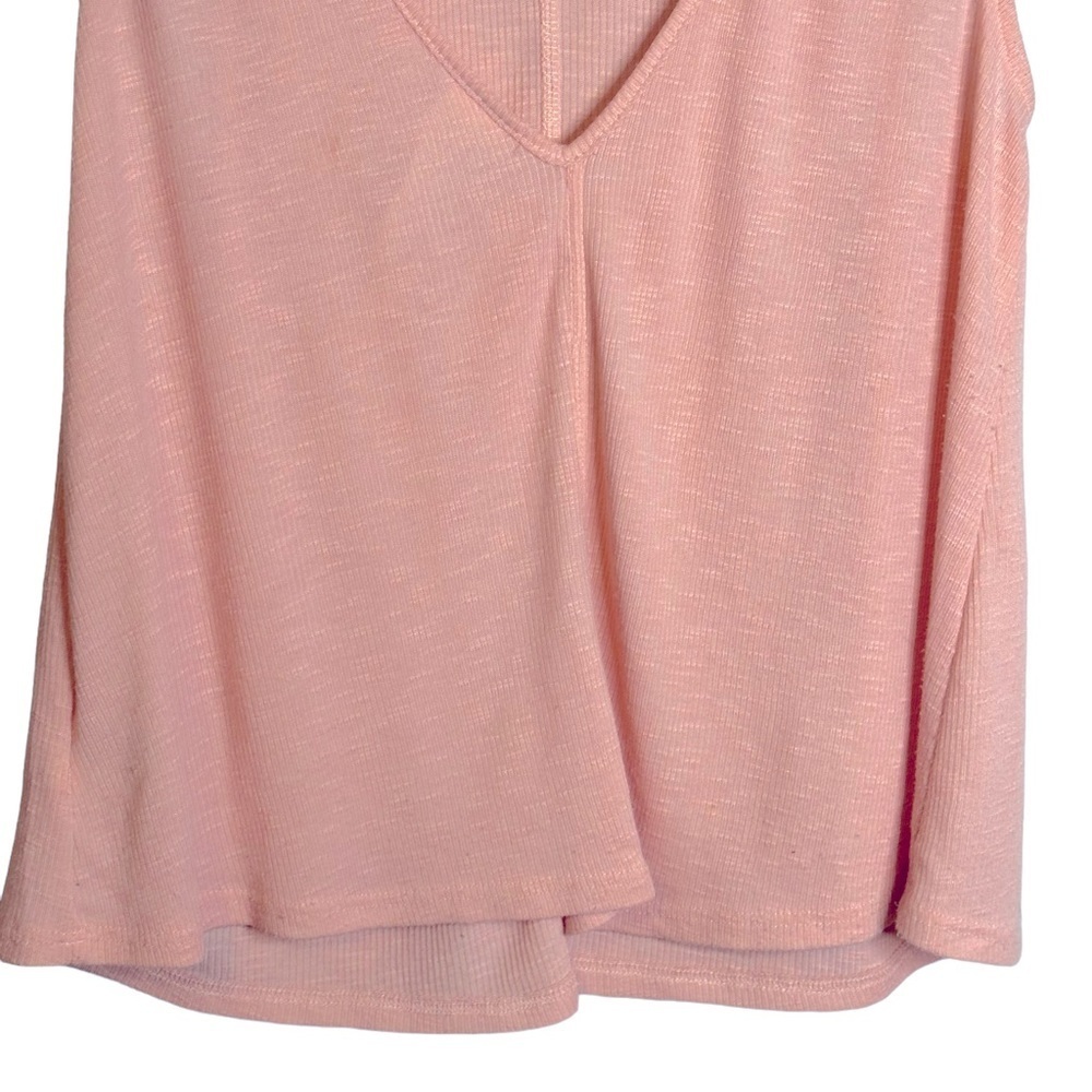 Free People Sleek N Easy Tank Petal Pink‎ Size Small OB514511 - Picture 6 of 11